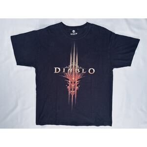 Diablo III Blizzard Entertainment Graphic Tee Large